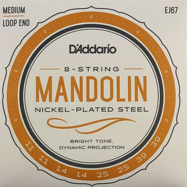 Encordadura D´addario Para Mandolina Ej-67